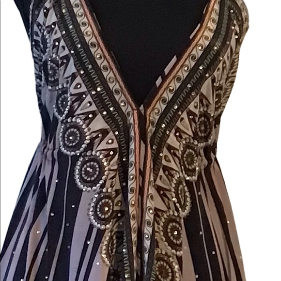 Halter asymmetrical free size casual dress - Picture 3 of 3